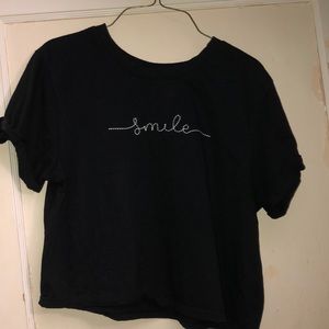 simple ‘smile’ tee